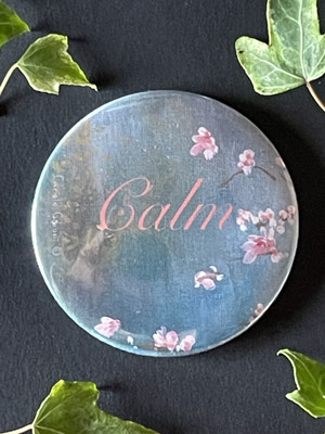 Magnet miroir carole giboni aquarelle origami dessin artiste peintre