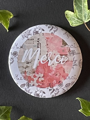 Magnet miroir carole giboni aquarelle origami dessin artiste peintre