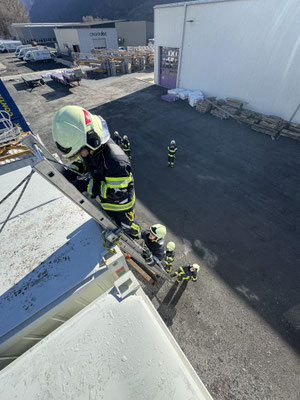 Retten mit Leitern
