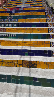 Escadaria Selarón Rio de Janairo Stairs