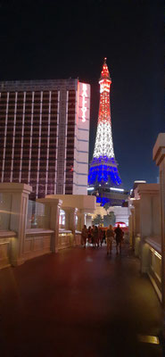 Der Eiffelturm ist in Las Vegas ebenso vertreten wie...