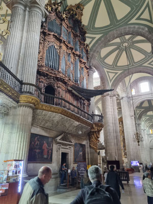 Die Orgel in der Kathedrale