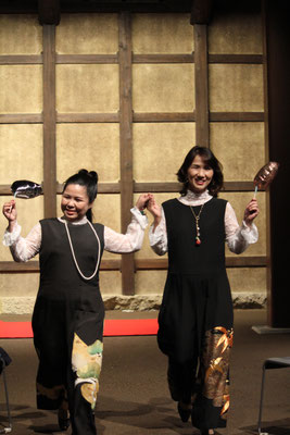 留袖オールインワン、双子コーデ！