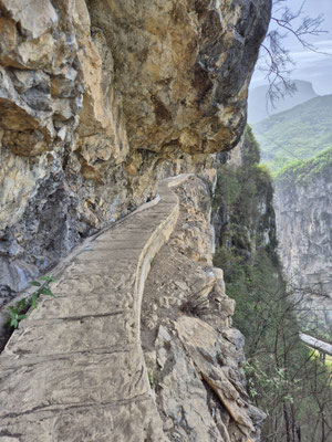 Dousha Pass - Weg