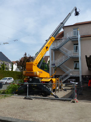 Fluchtreppe Schillerschule Eislingen