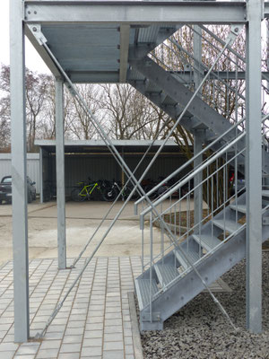 Fluchttreppe AMK Holding Kirchheim
