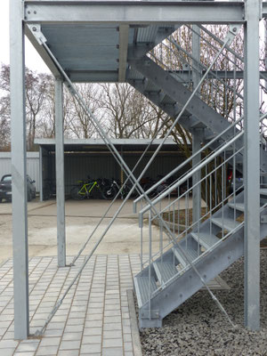 Fluchttreppe AMK Holding Kirchheim