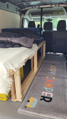 Mini-Camper mit Camperbett