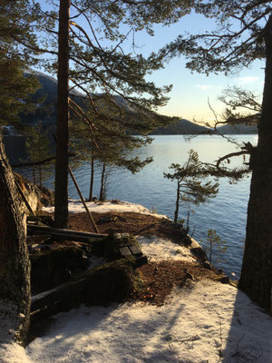 bålplass ved kajen