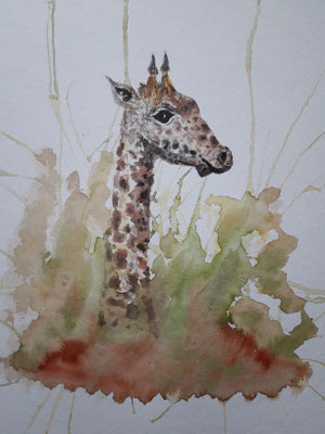 Lovely Giraffe - leider schon weg...