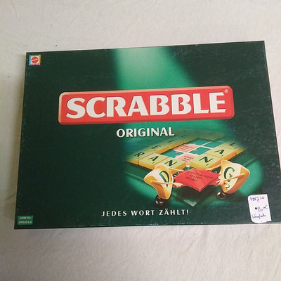 Spiel "Scrabble Original" ab 10 Jahre (K491J10) kpl. € 8,-