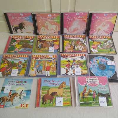 CDs "Pferde" - für Preise bitte das Bild vergrößern