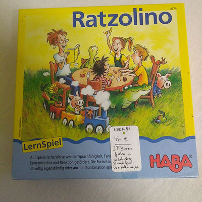 HABA "Ratzolino" ab 3 Jahre (K599A81) 3 Figuren fehlen! € 4,-
