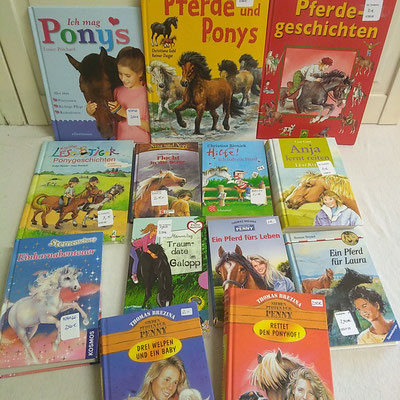 Kinderbücher "Pferde" - für Preise bitte das Bild vergrößern