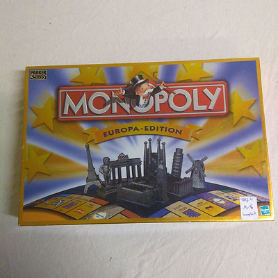 Spiel "Monopoly Europa Edition" ab 8 Jahre (K491J11) kpl. € 14,-