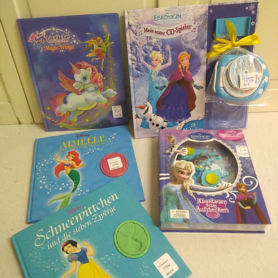 Kinderbücher " Filly - Frozen" - für Preise bitte das Bild vergrößern