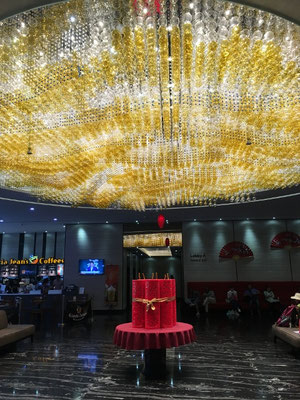 schicke Lobby im Hotel Boss