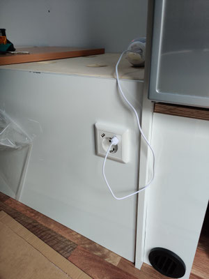 Steckdose mit USB-Anschlüssen
