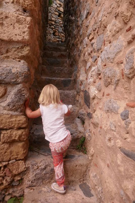 Monemvasia - schmale Gässchen
