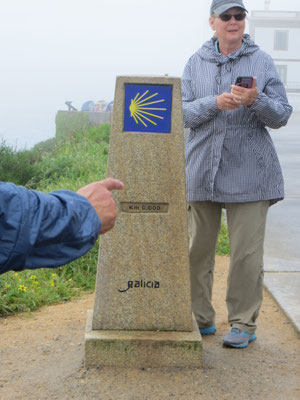 Cabo Fisterra - das Ende des Jakobweges