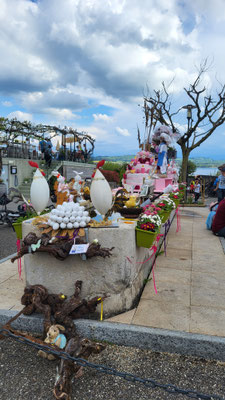 Wunderschöner Brunnen am Murtensee