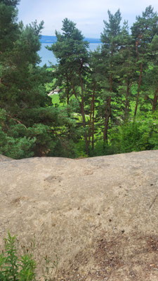 Aussicht von den Grotten/Höhlen