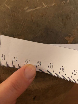 Massband Zum Ausdrucken Auf Din A4 Hauptsache Charlotte In Mehring Charlotte Muller Hute Haarschmuck Kappen Und Mutzen