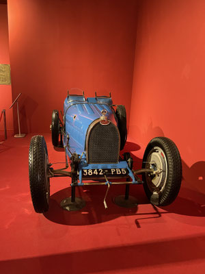 Mit dem Bugatti Typ 35 B begann die Leidenschaft von Fritz Schlumpf für Bugatti. Es ist "der Bugatti", mit dem er seit 1939 auch selbst an Bergrennen teilnahm.