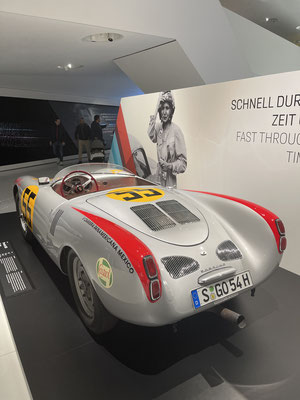 Der 550 war der erste speziell für den Rennsport entwickelte Porsche. Er fuhr große Erfolge unter anderem bei der Carrera Panamericana ein.