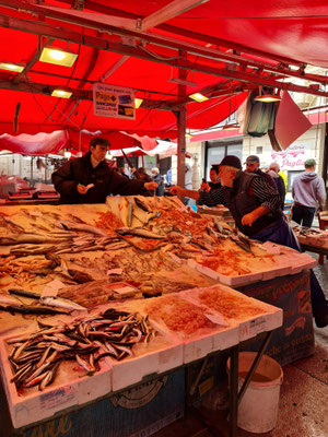 Catania Fischmarkt Pescheria