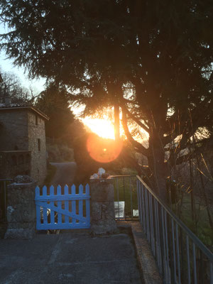 Sonnenaufgang bei Gisler's