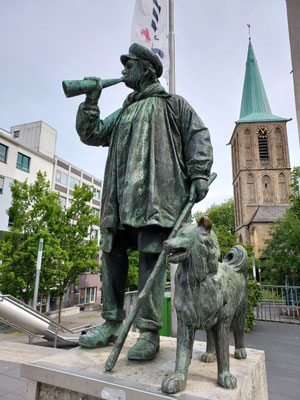 Bochum 1908 Kuhhirten-Denkmal Rekonstruktion 1962