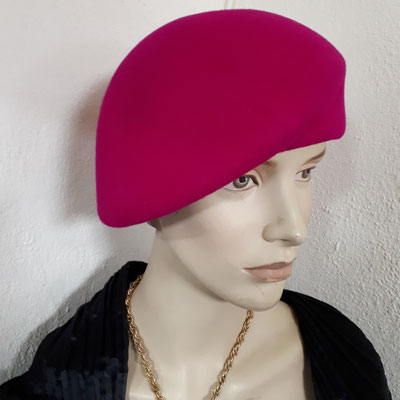 Wool felt, Wollfilz, asymmetrical cap, €98 all colours