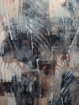 “Awakening”, tecnica mista su carta, cm. 30 x 40 – € 250