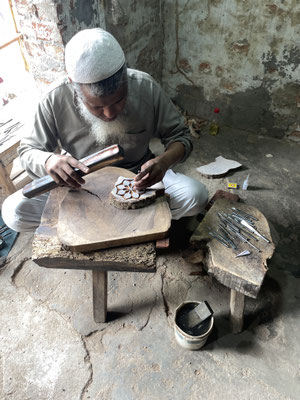 Experience the heritage of Indian craftsmanship with our intricately carved wooden stamps. Customize your designs with our expert custom carving service.
