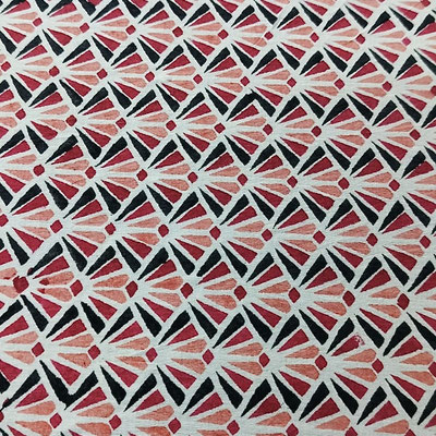 Blockprint Design Lily. Explore  our best ethnic fabric shop near Janpath Market, Delhi.