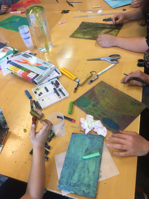 Atelier pastels gras