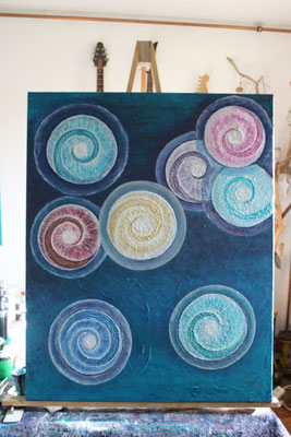 Resonance brain gym, 271023, acryl canvas 100x120cm