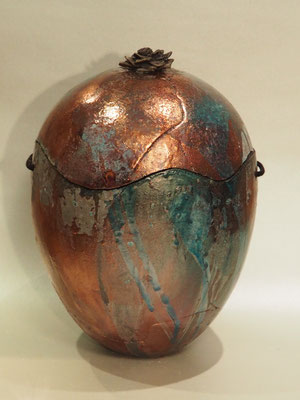 Urne " Samaragd", Raku