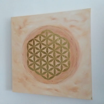 Art énergétique - Peinture, Mandala, Art Végétal