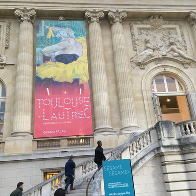 Le vernissage de la rétrospective de Toulouse Lautrec au Grand Palais 