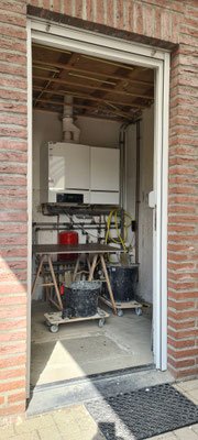 BTK Tegelzetters Venlo - tegelwerk vloer 90x90 te Neeritter