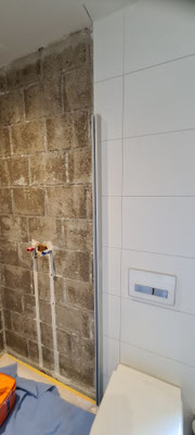 BTK Tegelzetters Venlo - betegelen wanden 40x120 tegel - badkamer te Venlo
