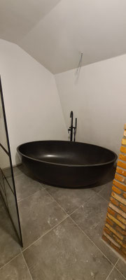 BTK Tegelzetters Venlo - nieuwe badkamer vrijstaande villa te Meerssen
