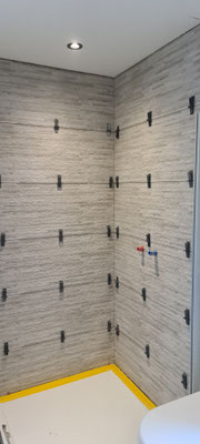 BTK Tegelzetters Venlo - betegelen wanden 40x120 tegel - badkamer te Venlo