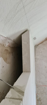 BTK Tegelzetters Venlo - start van ruwbouw / metselwerk - retro badkamer renovatie te Herten