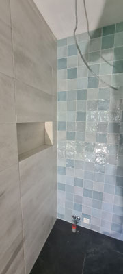 BTK Tegelzetters Venlo - kitwerk badkamer te Kessel