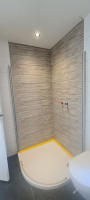 BTK Tegelzetters Venlo - betegelen wanden 40x120 tegel - badkamer te Venlo