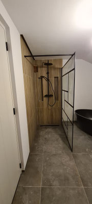 BTK Tegelzetters Venlo - nieuwe badkamer vrijstaande villa te Meerssen