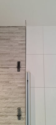 BTK Tegelzetters Venlo - betegelen wanden 40x120 tegel - badkamer te Venlo